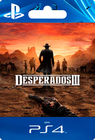 Desperados 3 Edition Collector – PS4 (bon état, Avec Statuette)