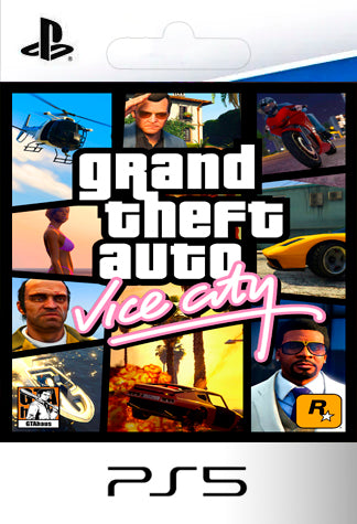 Grand Theft Auto Vice City HD Remastered PS5