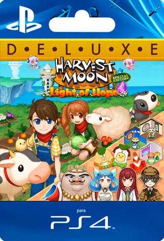 Harvest Moon Light of Hope Special Edition Deluxe PS4