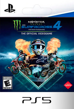 Monster Energy Supercross The Official Videogame 4 PS5