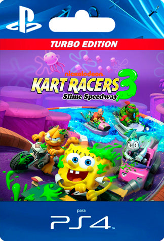 Nickelodeon Kart Racers 3 Slime Speedway Turbo Edition PS4