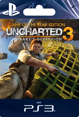 UNCHARTED 3 Drakes Deception Game of The Year PS3