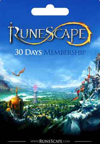 1 Mes Membresia Runescape Gift Card GLOBAL - Chilecodigos