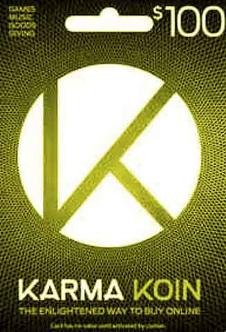 $100 USD Karma Koin Gift Card GLOBAL - Chilecodigos