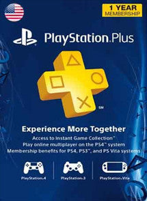 1 Año PSN Plus Gift Card USA - Chilecodigos