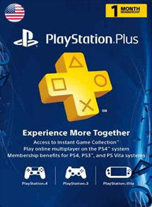 1 Mes PSN Plus Gift Card USA - Chilecodigos