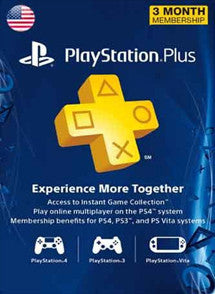 3 meses PSN Plus Gift Card USA - Chilecodigos