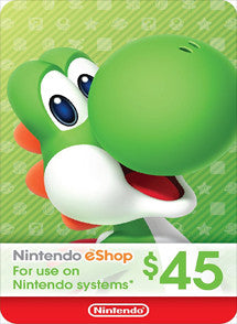 $45 USD Nintendo Eshop USA - Chilecodigos
