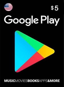 $5 USD Google Play Gift Card USA - Chilecodigos