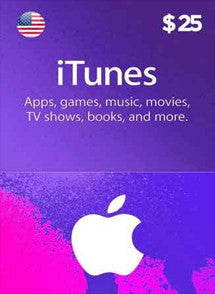 $25 USD Itunes Gift Card USA - Chilecodigos