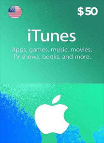 $50 USD Itunes Gift Card USA - Chilecodigos