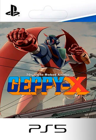 70s style Robot Anime Geppy X PS5