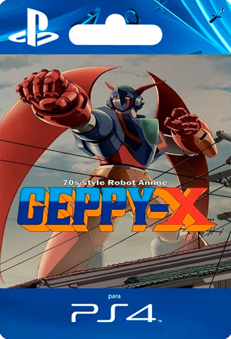 70s style Robot Anime Geppy X PS4