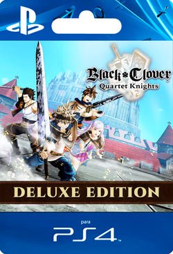 BLACK CLOVER QUARTET KNIGHTS Deluxe Edition PS4
