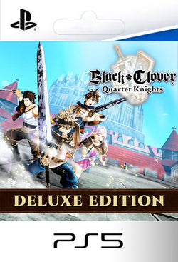 BLACK CLOVER QUARTET KNIGHTS Deluxe Edition PS5