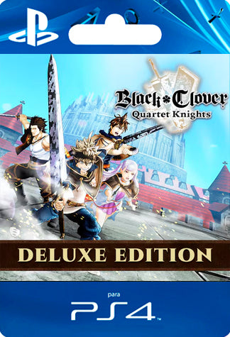 BLACK CLOVER QUARTET KNIGHTS Deluxe Edition PS4