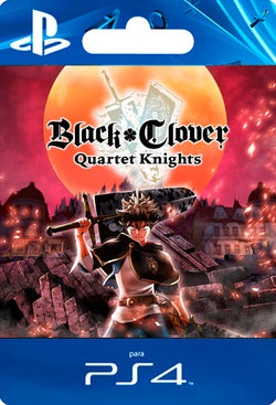 BLACK CLOVER QUARTET KNIGHTS PS4