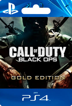 Call of Duty Black Ops Gold Edition PS4