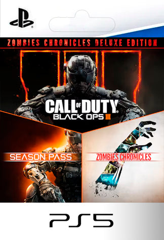 Call of Duty Black Ops III Zombies Chronicles Deluxe PS5