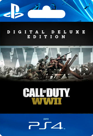 Call of Duty WWII Digital Deluxe Edition PS4