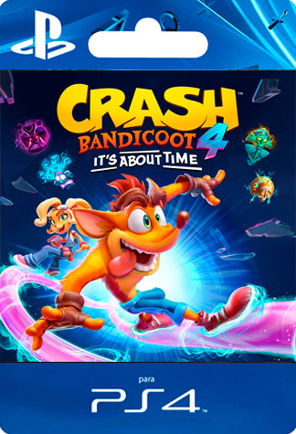 Crash Bandicoot 4 Its About Time PS4 | Chilecodigos