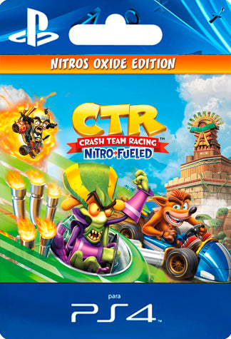 Crash Team Racing Nitro Fueled Nitros Oxide Edition PS4 | Chilecodigos