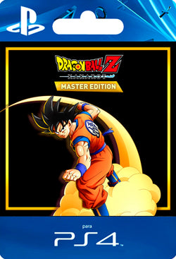 DRAGON BALL Z KAKAROT MASTER EDITION PS4
