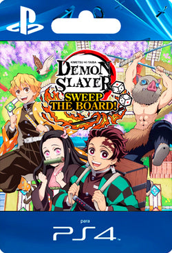 Demon Slayer Kimetsu no Yaiba Sweep the Board PS4