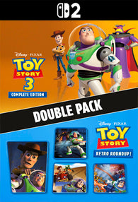 Disney Pixar Toy Story Retro Roundup + Toy Story 3 Complete Edition Double Pack Switch 2