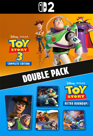 Disney Pixar Toy Story Retro Roundup + Toy Story 3 Complete Edition Double Pack Switch 2