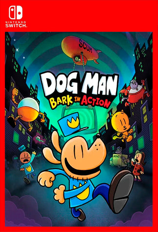 Dog Man Bark in Action Switch