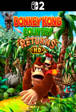 Donkey Kong Country Returns HD Switch 2