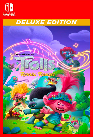 DreamWorks Trolls Remix Rescue Deluxe Edition Switch