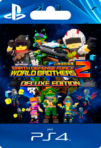 EARTH DEFENSE FORCE WORLD BROTHERS Deluxe Edition PS4