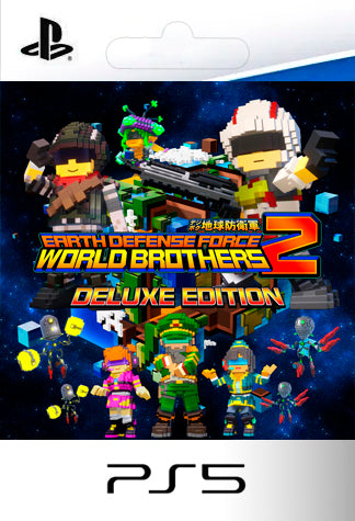 EARTH DEFENSE FORCE WORLD BROTHERS Deluxe Edition PS5