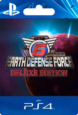 EARTH DEFENSE FORCE ６ DELUXE EDITION PS4