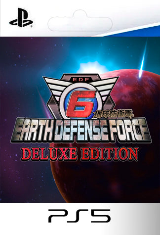 EARTH DEFENSE FORCE ６ DELUXE EDITION PS5
