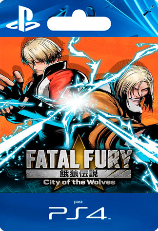FATAL FURY City of the Wolves PS4 | Chilecodigos