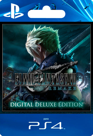 FINAL FANTASY VII REMAKE Digital Deluxe Edition PS4