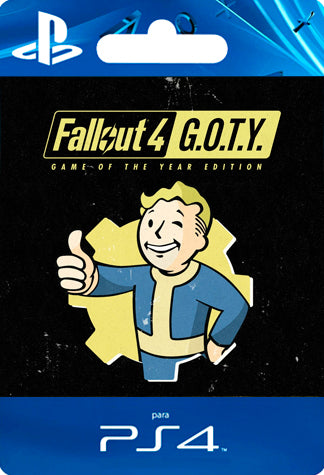 Fallout 4 Game of the Year Edition ESPAÑOL PS4