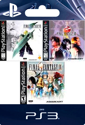 Final Fantasy Trilogy Español PS3