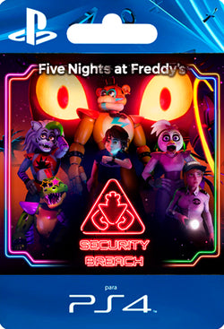 Five Nights at Freddys Security Breach PS4