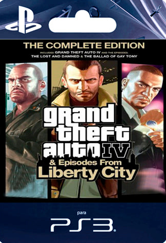 Grand Theft Auto IV The Complete Edition PS3