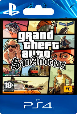 Grand Theft Auto San Andreas PS4