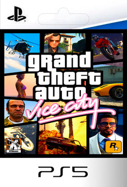 Grand Theft Auto Vice City HD Remastered PS5