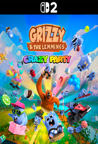 Grizzy and the Lemmings Crazy Party Switch 2