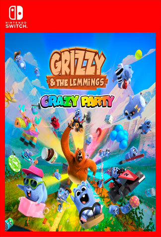 Grizzy and the Lemmings Crazy Party Switch