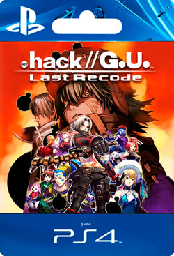 Hack G.U. Last Recode PS4