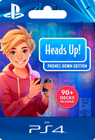 Heads Up Phones Down Edition PS4