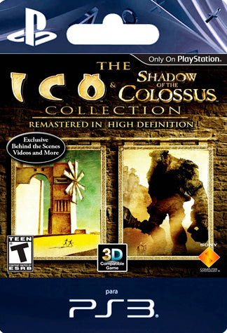 ICO & Shadow of the Colossus Classics HD PS3